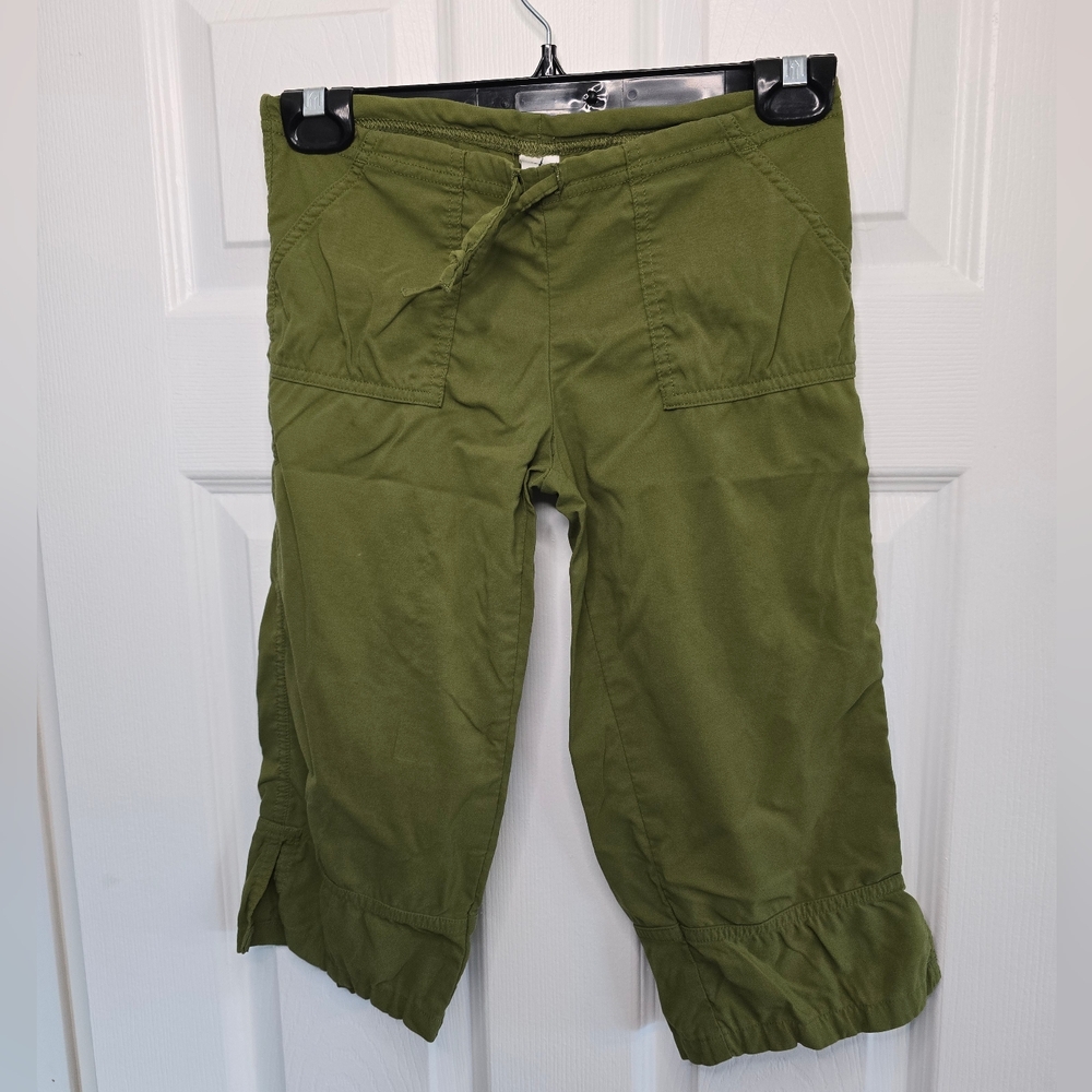 PRANA Green Cropped Pants